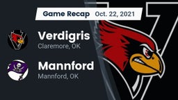 Recap: Verdigris  vs. Mannford  2021