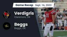 Recap: Verdigris  vs. Beggs  2022