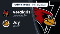 Recap: Verdigris  vs. Jay  2022