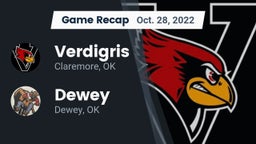 Recap: Verdigris  vs. Dewey  2022