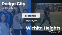 Matchup: Dodge City vs. Wichita Heights  2017