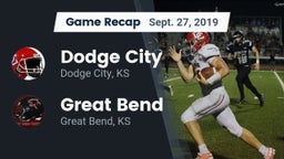 Recap: Dodge City  vs. Great Bend  2019