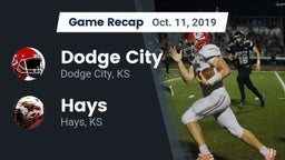Recap: Dodge City  vs. Hays  2019