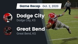 Recap: Dodge City  vs. Great Bend  2020
