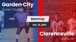 Matchup: Garden City High vs. Clarenceville  2017