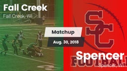 Matchup: Fall Creek High vs. Spencer  2018