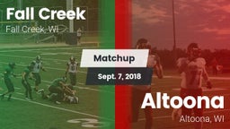 Matchup: Fall Creek High vs. Altoona  2018