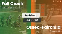 Matchup: Fall Creek High vs. Osseo-Fairchild  2018