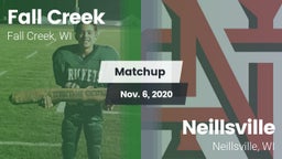 Matchup: Fall Creek High vs. Neillsville  2020