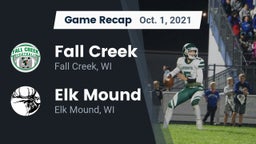 Recap: Fall Creek  vs. Elk Mound  2021