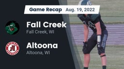 Recap: Fall Creek  vs. Altoona  2022