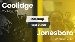 Matchup: Coolidge vs. Jonesboro  2018