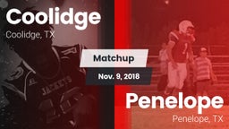 Matchup: Coolidge vs. Penelope  2018