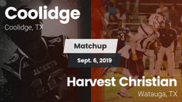 Matchup: Coolidge vs. Harvest Christian  2019