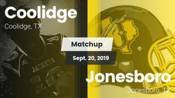 Matchup: Coolidge vs. Jonesboro  2019