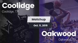 Matchup: Coolidge vs. Oakwood  2019