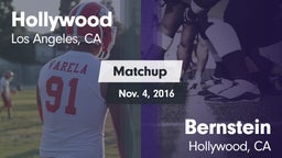 Matchup: Hollywood vs. Bernstein  2016