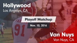 Matchup: Hollywood vs. Van Nuys  2016