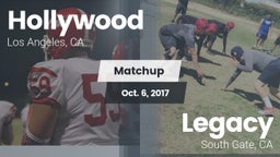 Matchup: Hollywood vs. Legacy  2017