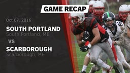 Recap: South Portland  vs. Scarborough  2016