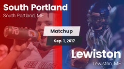 Matchup: South Portland High vs. Lewiston  2017