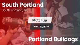 Matchup: South Portland High vs. Portland Bulldogs 2018