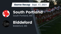 Recap: South Portland  vs. Biddeford  2021