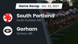 Recap: South Portland  vs. Gorham  2021
