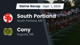 Recap: South Portland  vs. Cony  2023