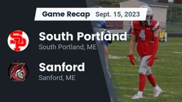 Recap: South Portland  vs. Sanford  2023