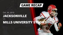 Recap: Jacksonville  vs. Mills University Studies 2015