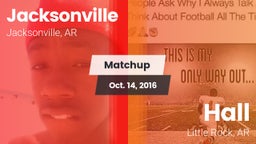 Matchup: Jacksonville High vs. Hall  2016