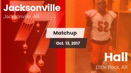 Matchup: Jacksonville High vs. Hall  2017