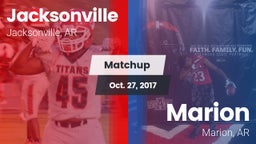 Matchup: Jacksonville High vs. Marion  2017