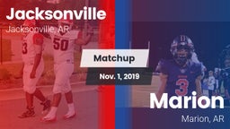Matchup: Jacksonville High vs. Marion  2019