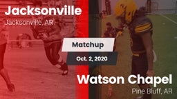 Matchup: Jacksonville High vs. Watson Chapel  2020
