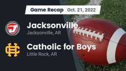 Recap: Jacksonville  vs. Catholic  for Boys 2022