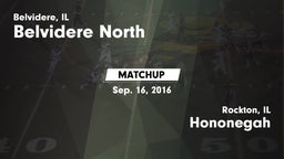 Matchup: Belvidere North vs. Hononegah  2016