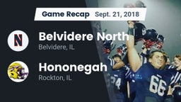 Recap: Belvidere North  vs. Hononegah  2018