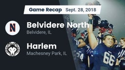 Recap: Belvidere North  vs. Harlem  2018