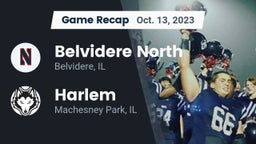 Recap: Belvidere North  vs. Harlem  2023