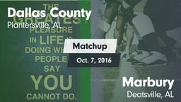 Matchup: Dallas County vs. Marbury 2016