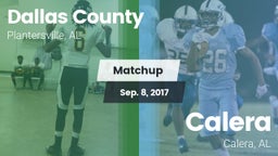 Matchup: Dallas County vs. Calera  2017