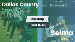 Matchup: Dallas County vs. Selma  2017