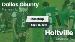 Matchup: Dallas County vs. Holtville  2018