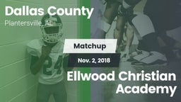 Matchup: Dallas County vs. Ellwood Christian Academy 2018