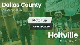 Matchup: Dallas County vs. Holtville  2019