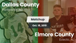 Matchup: Dallas County vs. Elmore County  2019