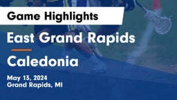 East Grand Rapids  vs Caledonia  Game Highlights - May 13, 2024