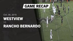 Recap: Westview  vs. Rancho Bernardo  2015